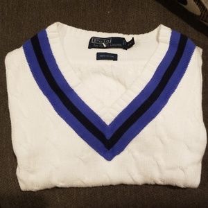 Mens Polo sweater vest